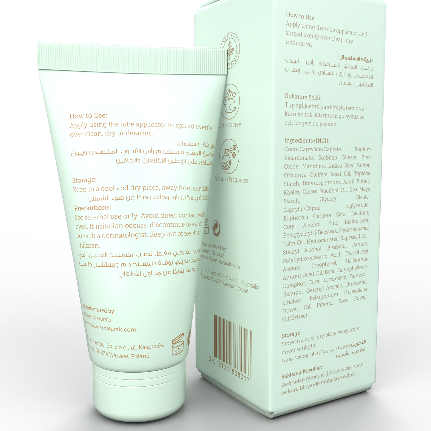 Pure Aura Natural Deodorant
