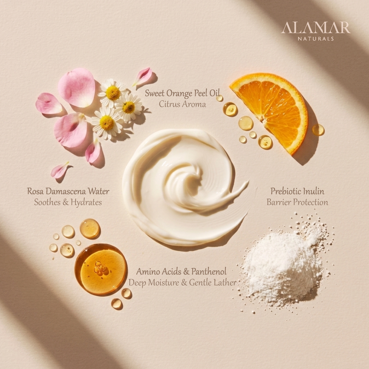Alamar Natural Calm Saf Doğal Yüz Temizleyici