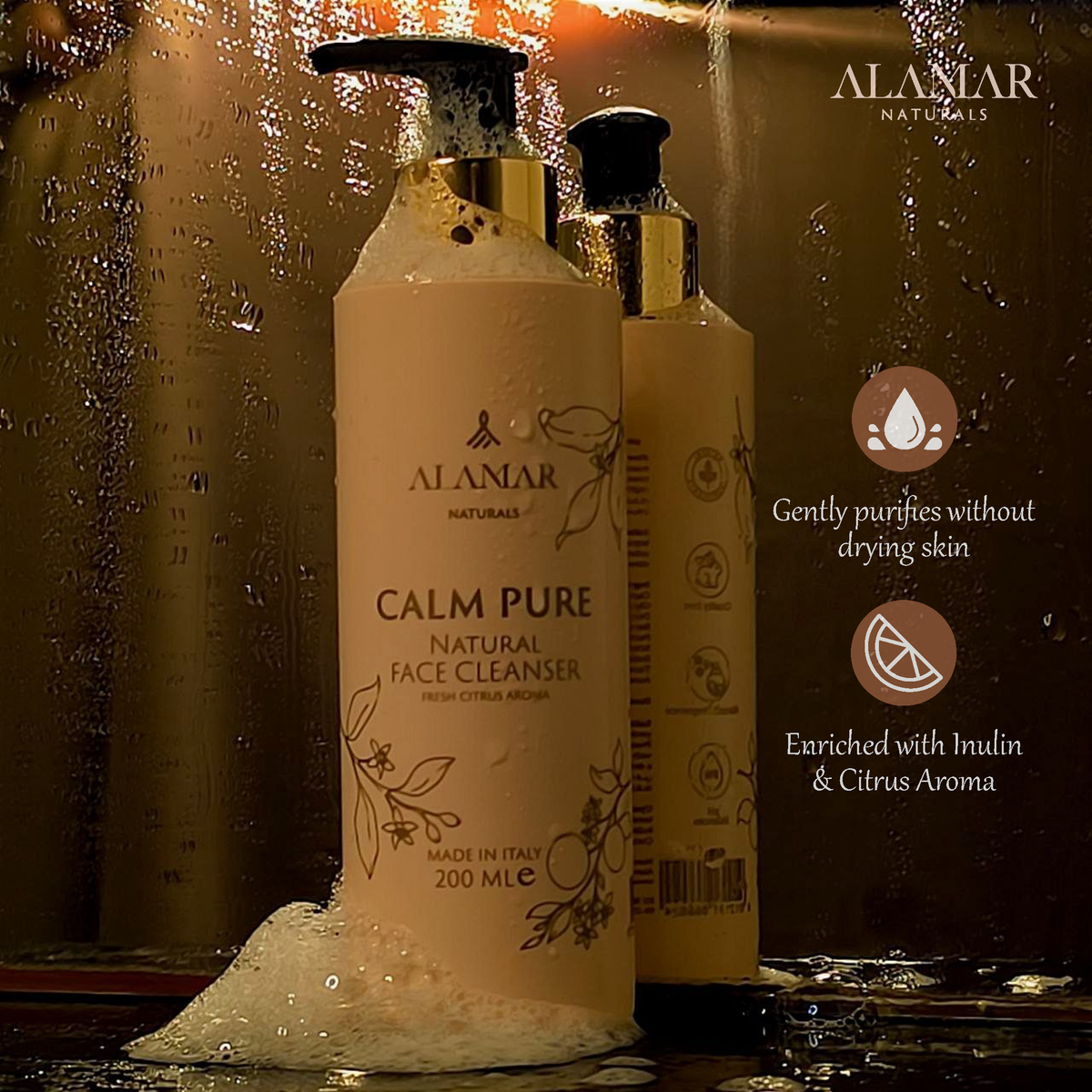 Alamar Natural Calm Saf Doğal Yüz Temizleyici