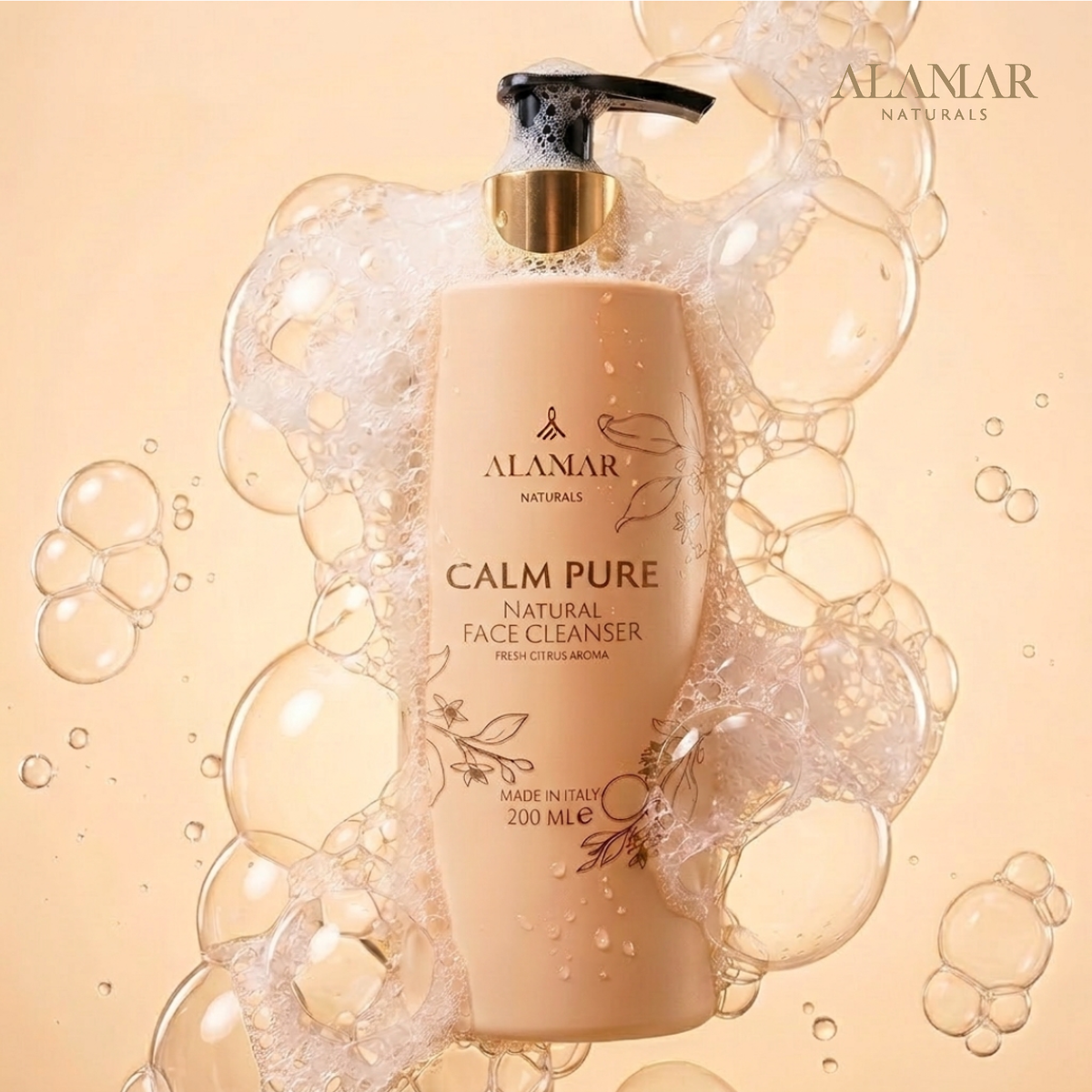 Alamar Natural Calm Saf Doğal Yüz Temizleyici