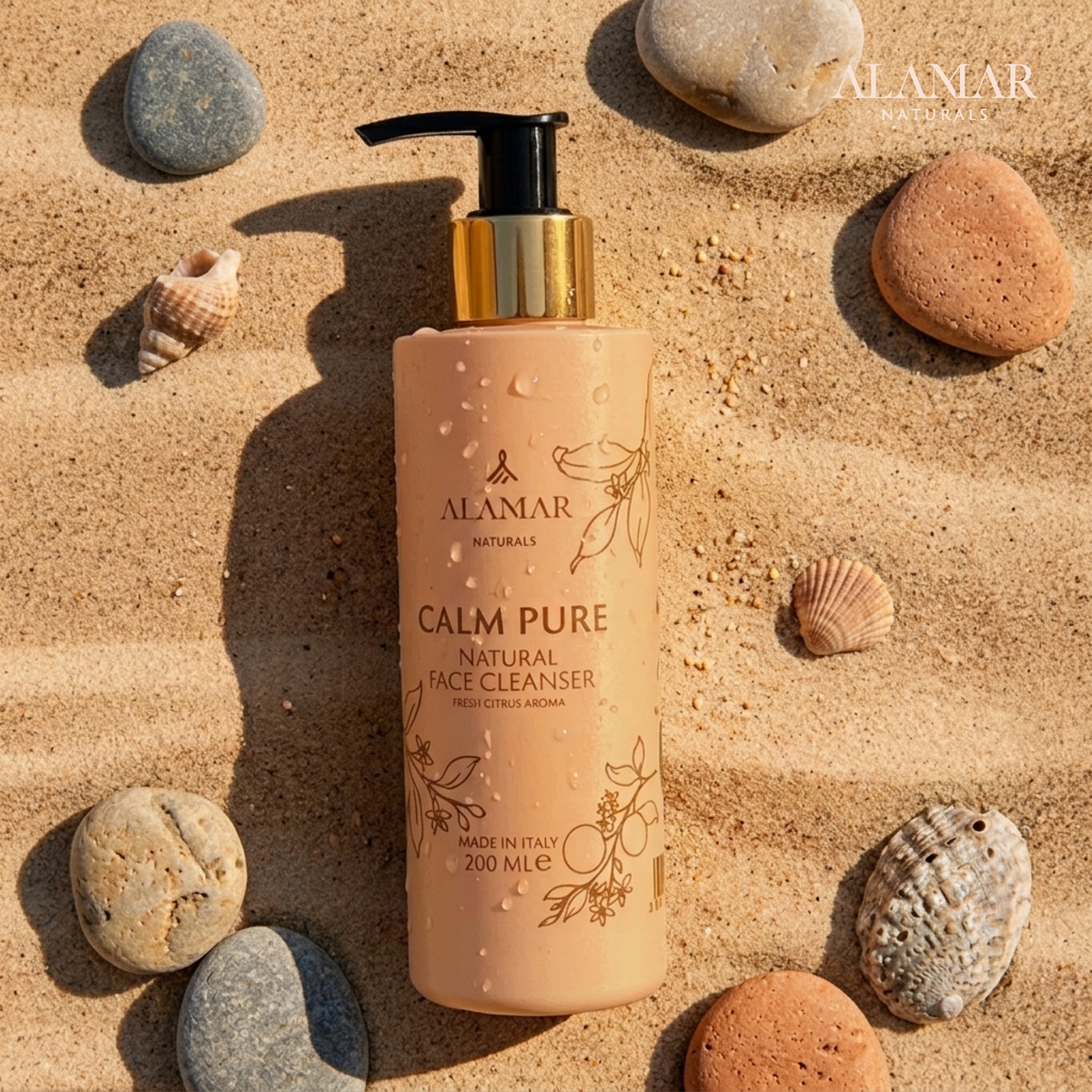 Alamar Natural Calm Saf Doğal Yüz Temizleyici