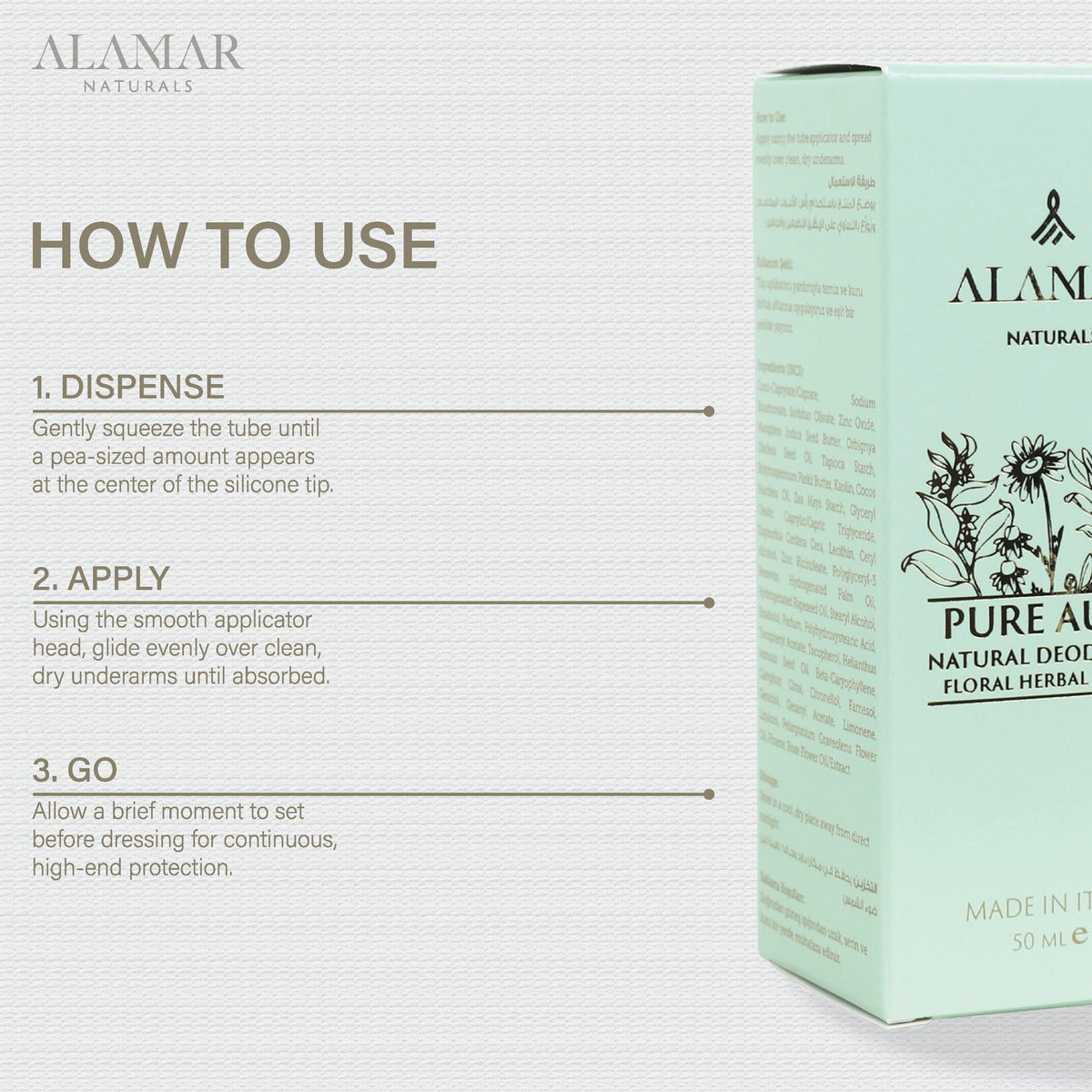 Pure Aura Natural Deodorant
